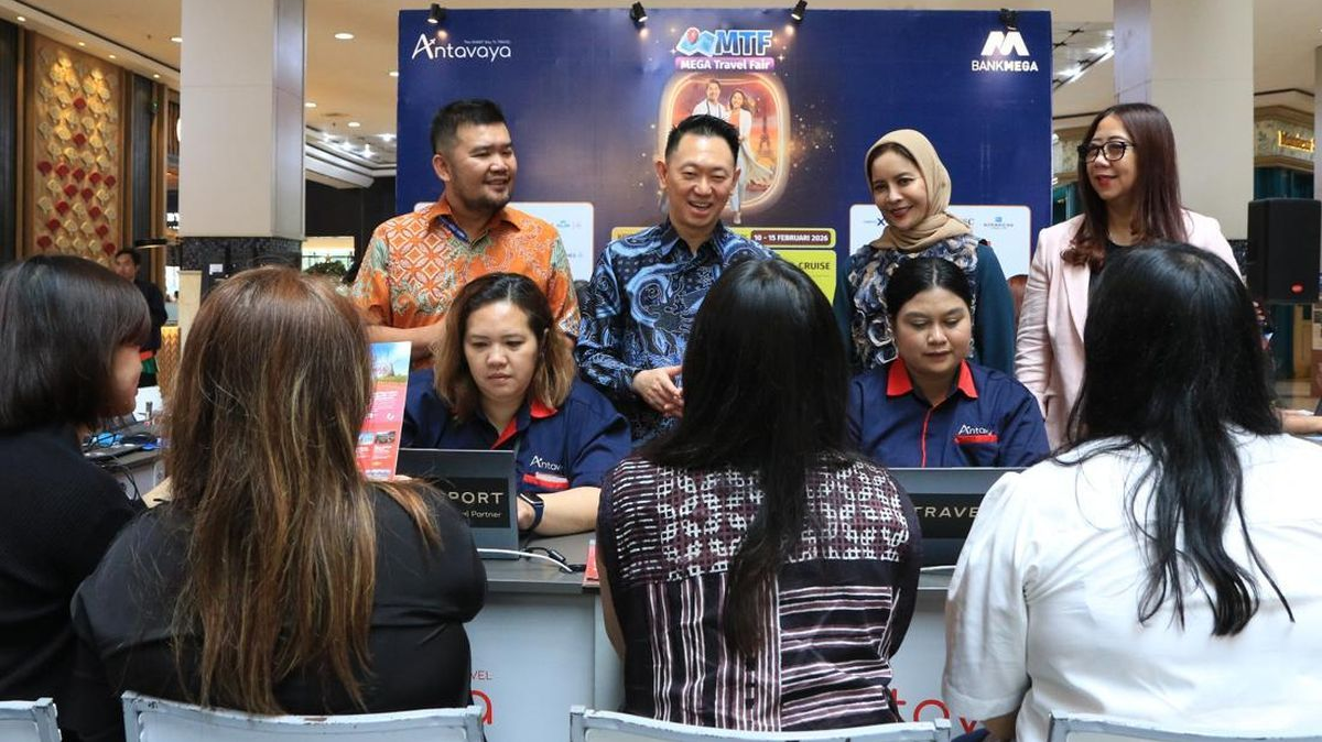 Bank Mega & Antavaya Gelar Pameran Wisata 2026, Dapatkan Diskon Besar Paket Liburan!